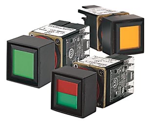 Allen-Bradley Flush Back Lighted 800MB PB 800MB-CA4A 800MB-CA4A