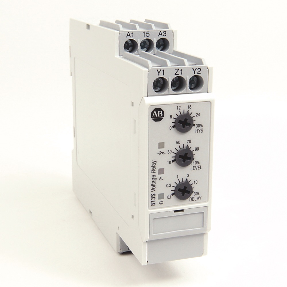 Allen-Bradley Machinealert 813S 1-Phase Voltage Relay 813S-V1-500V-230 813S-V1-500V-230