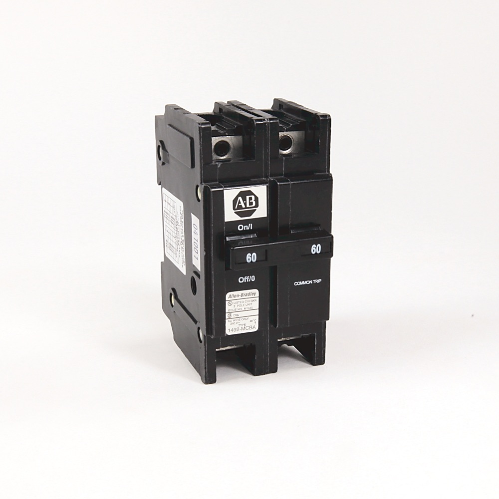 Allen-Bradley 60 A UL489 Miniature Circuit Breaker 1492-MCBA2H60 1492-MCBA2H60