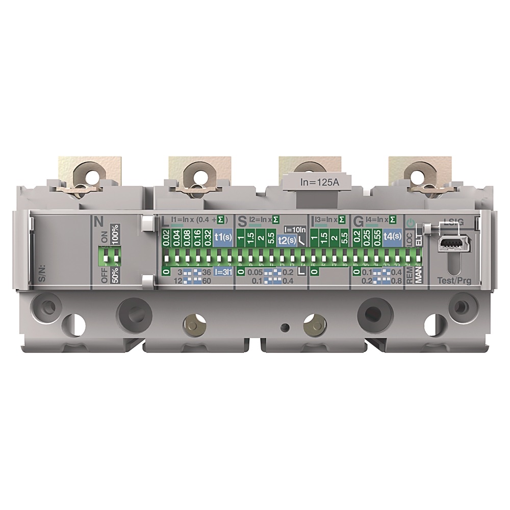 Allen-Bradley 140G 125A Frame Trip Unit 140G-HTI4-D10 140G-HTI4-D10