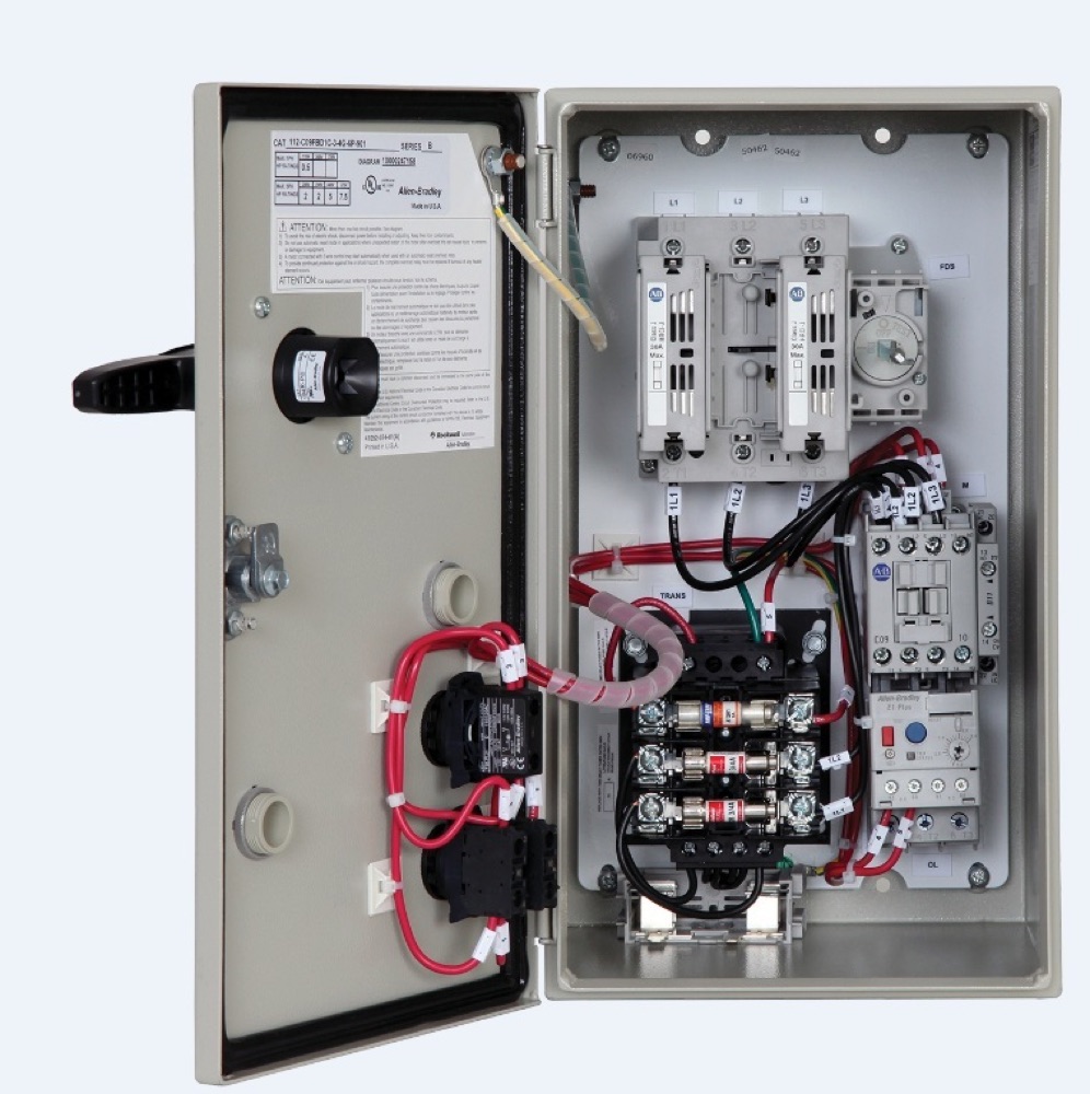 Allen-Bradley Fusible Disconnect Combination Starter 112-C09FCD1D 112-C09FCD1D