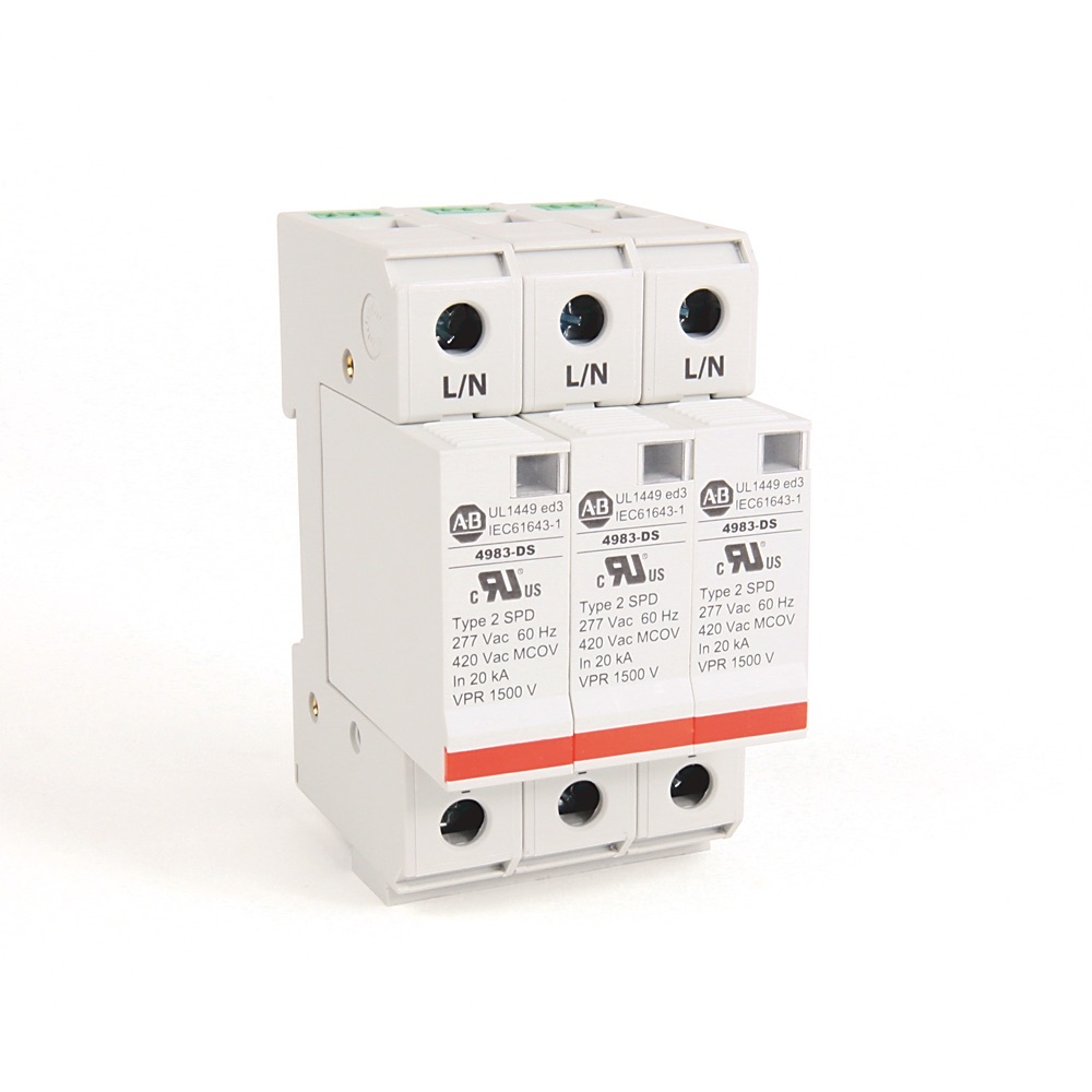Allen-Bradley 480Y/277 VAC Surge Suppressor 4983-DS277-403 4983-DS277-403