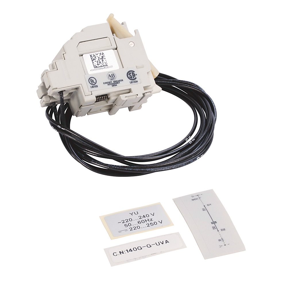 Allen-Bradley 140G Circuit-Breaker Accessory, UVR 140G-G-UVA 140G-G-UVA
