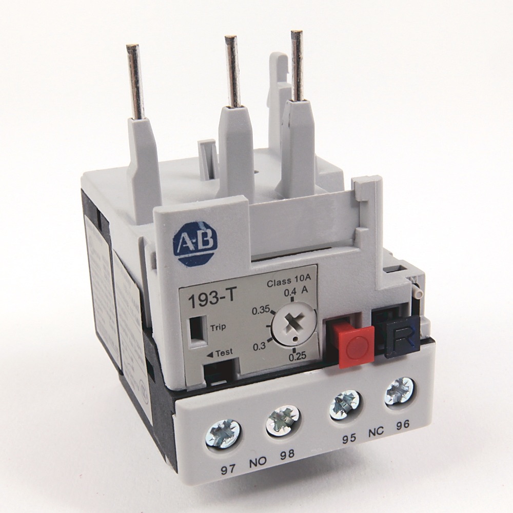 Allen-Bradley 0.25-0.4 A IEC Bimetallic Overload Relay 193-T1AA40 193-T1AA40
