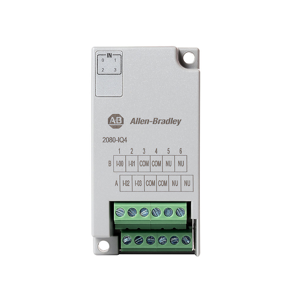 Allen-Bradley Micro800 4 Point IEC Digital Input 2080-IQ4 2080-IQ4