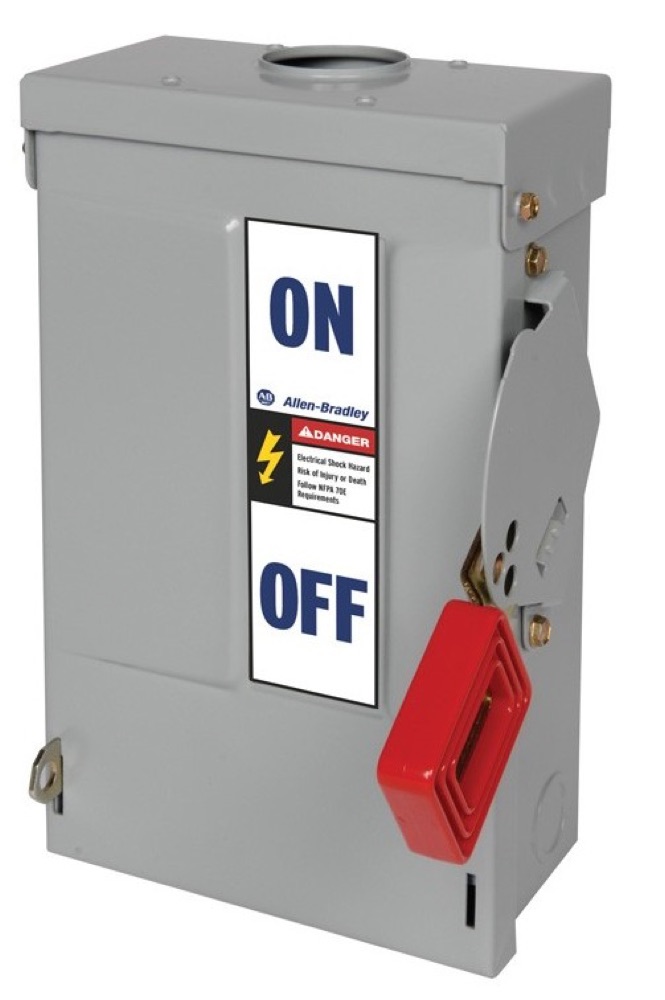 Allen-Bradley Heavy Duty Non-Fusible Safety Switch 1494H-DN3N 1494H-DN3N