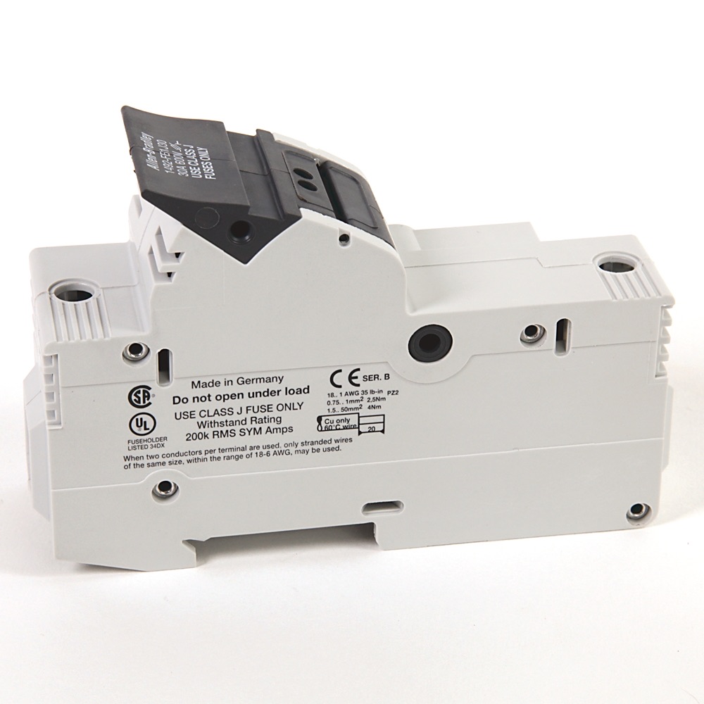 Allen-Bradley 1 Pole Fuse Holder 1492-FB1J30-L 1492-FB1J30-L