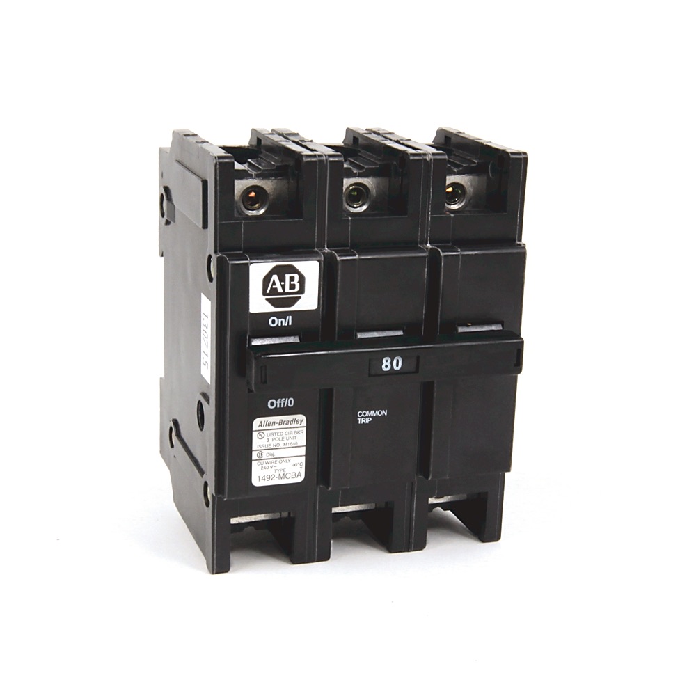 Allen-Bradley 80 A UL489 Miniature Circuit Breaker 1492-MCBA380 1492-MCBA380