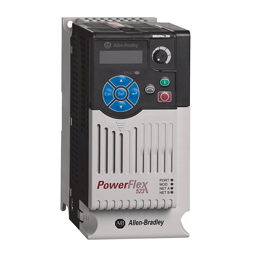 Allen-Bradley PowerFlex 523 4kW (5Hp) AC Drive 25A-E6P6N104 25A-E6P6N104