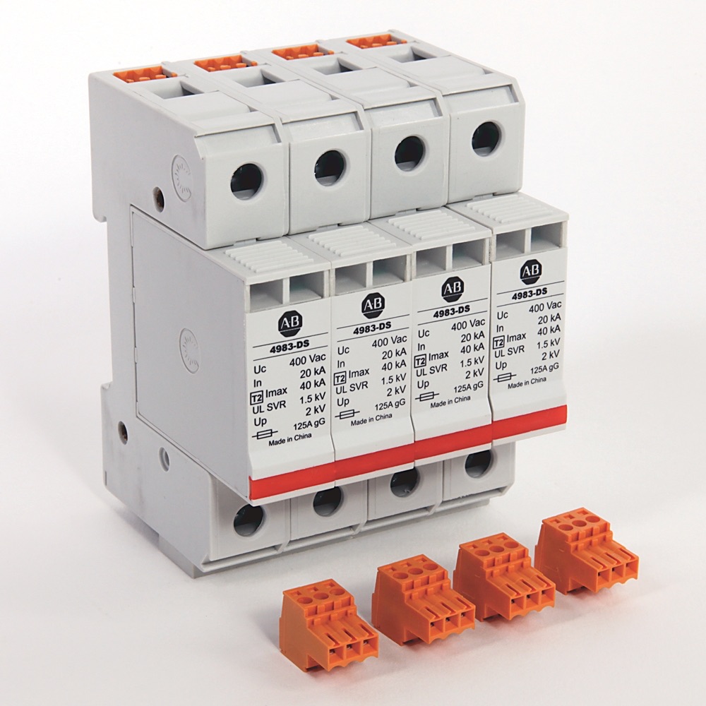 Allen-Bradley 480Y/277 VAC Surge Suppressor 4983-DS277-404 4983-DS277-404