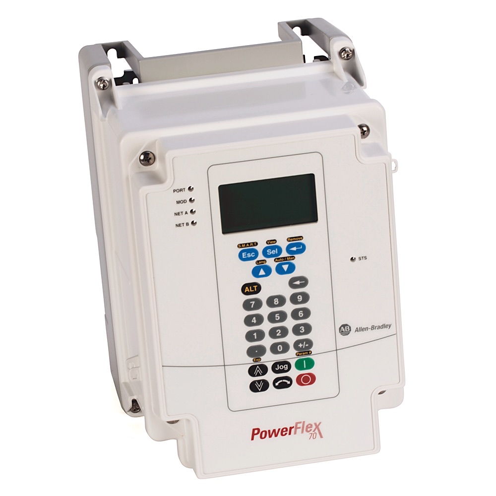 Allen-Bradley PowerFlex 70 AC Drive 1.7 A at 1 Hp 20A 20AE1P7C3AYYNNC0 20AE1P7C3AYYNNC0