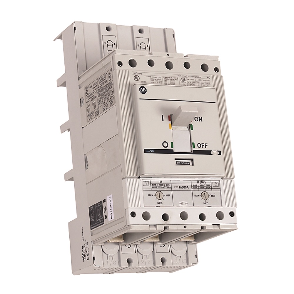 Allen-Bradley 400A K Frame Molded Case Ckt-Bkr 140G-K3F3-D30-SD 140G-K3F3-D30-SD