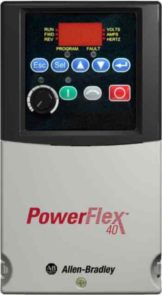 Allen-Bradley PowerFlex 40 1.5 kW (2 Hp) AC Drive 22B-A8P0N214 22B-A8P0N214