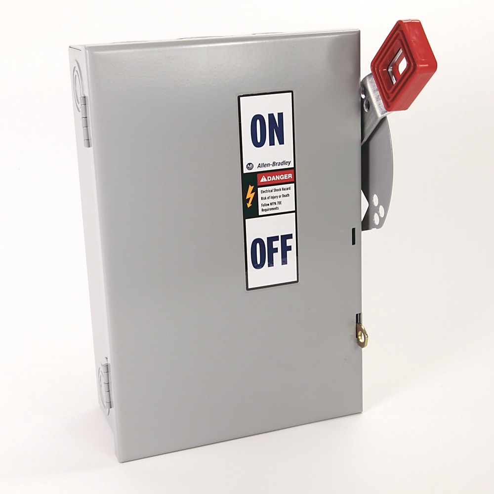 Allen-Bradley Heavy Duty Fusible Safety Discon Switch 1494H-BA3H2 1494H-BA3H2