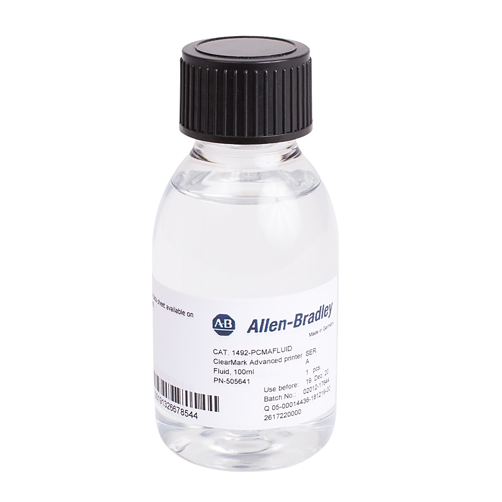 Allen-Bradley ClearMark Advanced Printer Cleaner Fluid 1492-PCMAFLUID 1492-PCMAFLUID