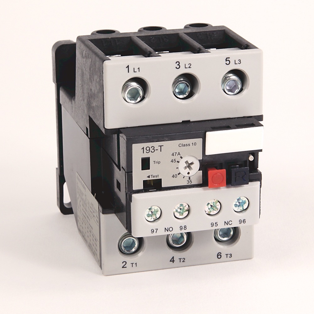 Allen-Bradley 35-47 A IEC Bimetallic Overload Relay 193-T1DC47P 193-T1DC47P