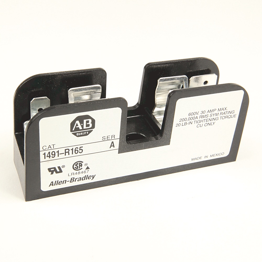 Allen-Bradley Fuse Block 1491-R165 1491-R165
