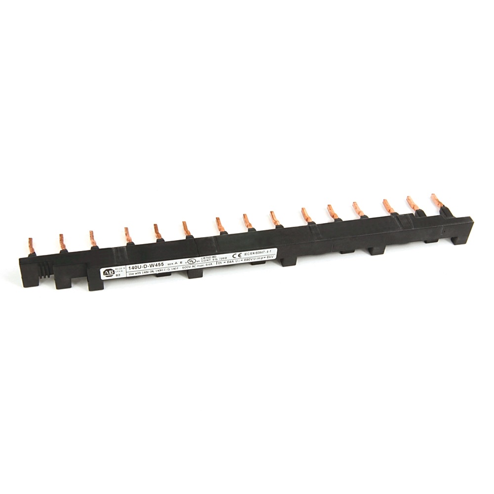 Allen-Bradley Compact Bus Bar - 64 A 140U-D-W455 140U-D-W455