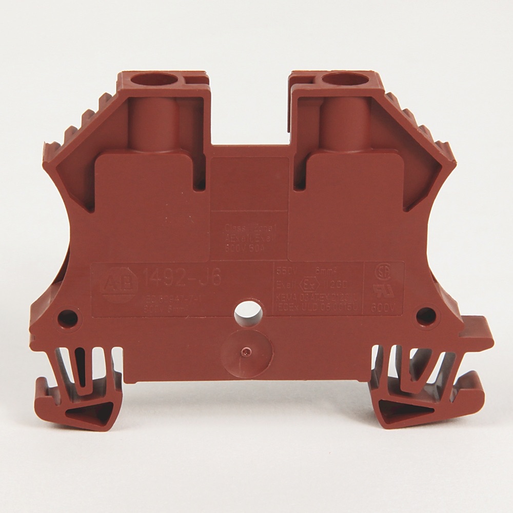 Allen-Bradley 6 square mm Feed-Through Terminal Block 1492-J6 1492-J6