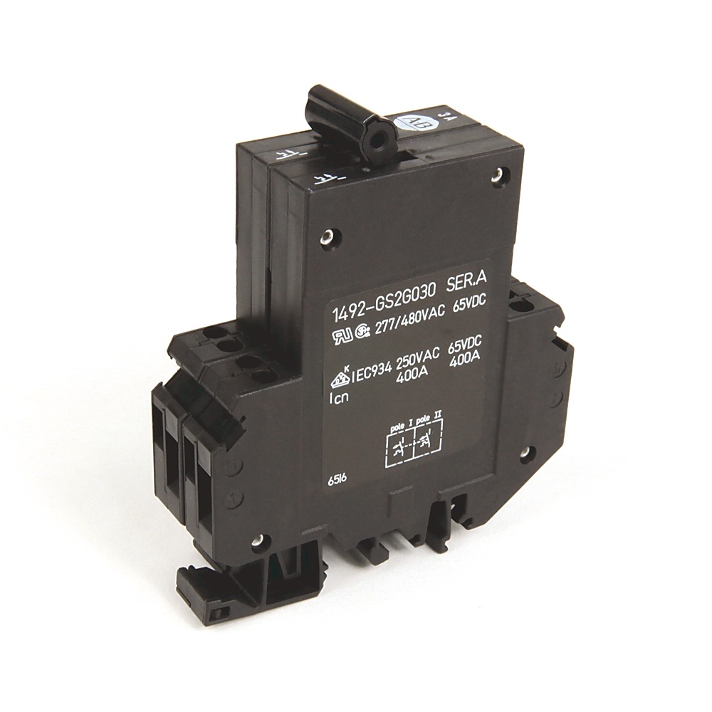 Allen-Bradley High Density 3 A MCB/Supp. Protector 1492-GS2G030 1492-GS2G030