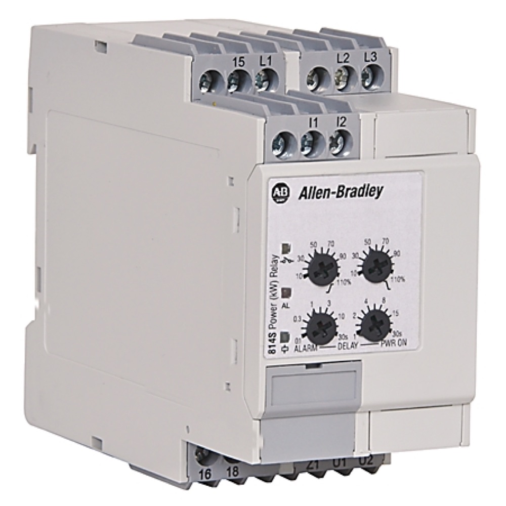 Allen-Bradley MachineAlert Power Factor Relay 814S-PF3-480V-10A 814S-PF3-480V-10A