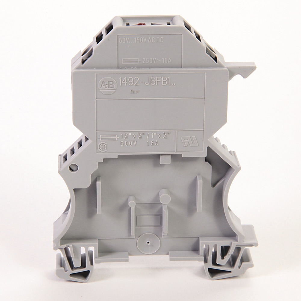 Allen-Bradley Fuse Terminal Block with LED 1492-J6FB1120 1492-J6FB1120