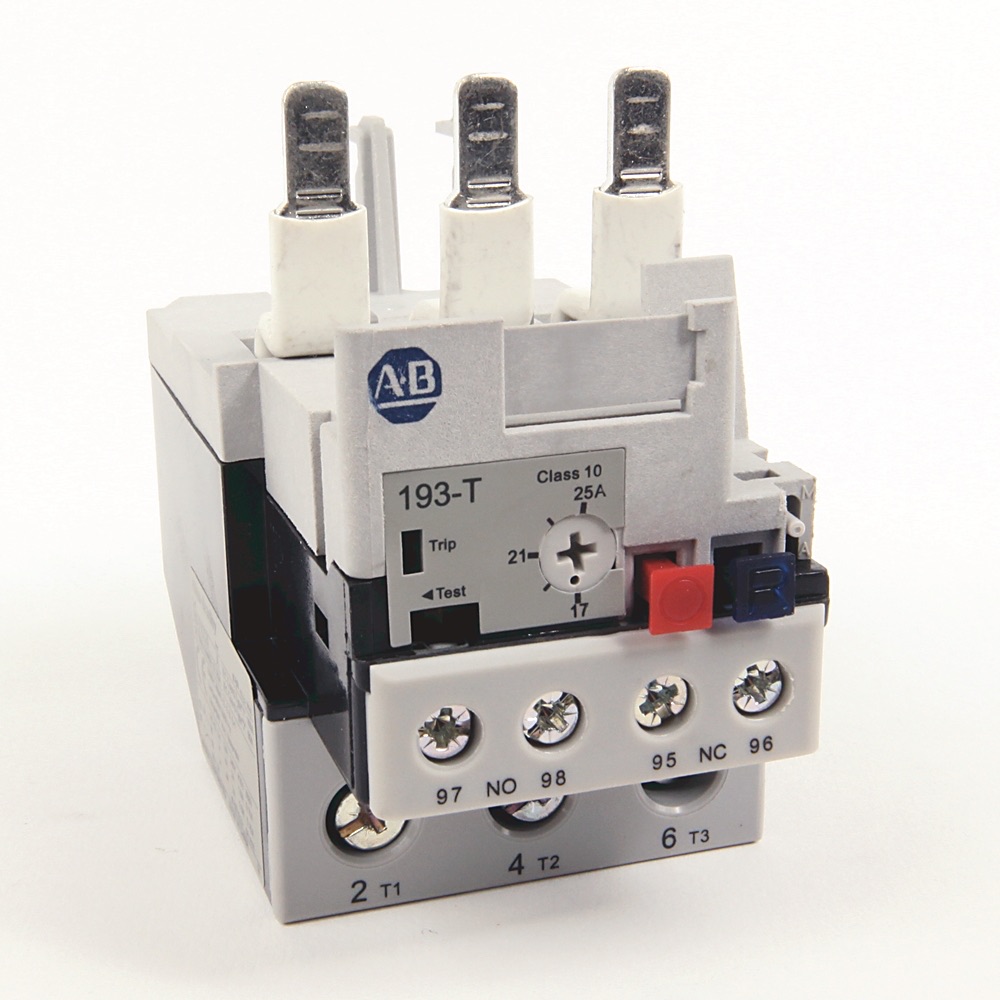 Allen-Bradley 17-25 A IEC Bimetallic Overload Relay 193-T1CC25 193-T1CC25