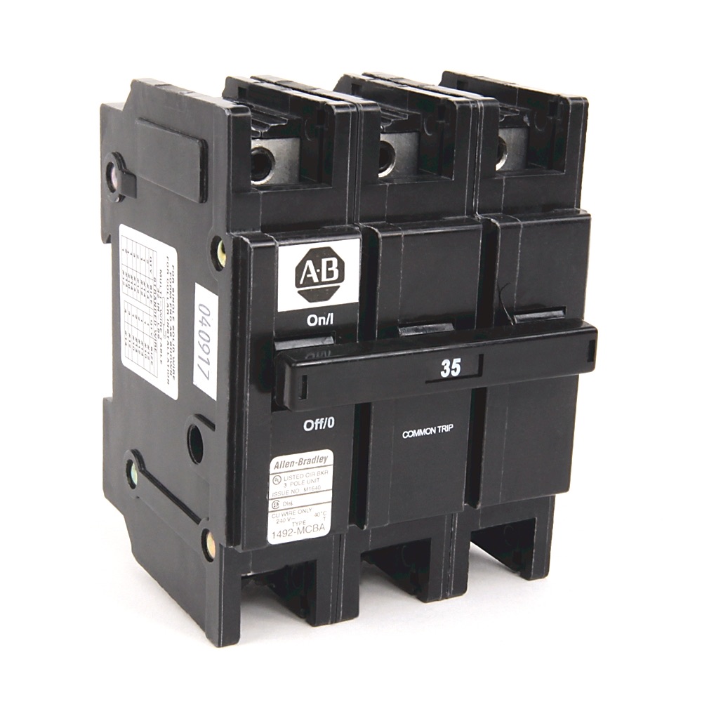 Allen-Bradley 35 A Ul489 Miniature Circuit Breaker 1492-MCBA335 1492-MCBA335