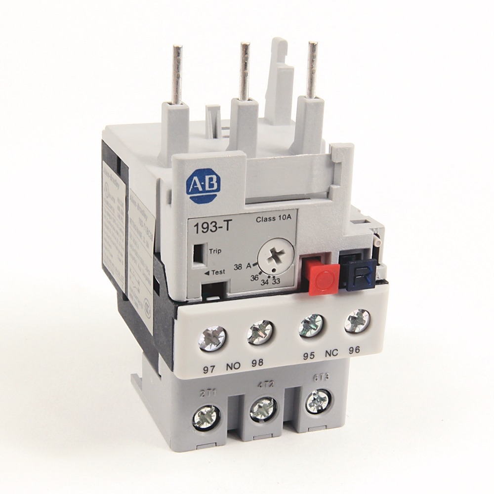 Allen-Bradley 33-38 A IEC Bimetallic Overload Relay 193-T1BC38 193-T1BC38