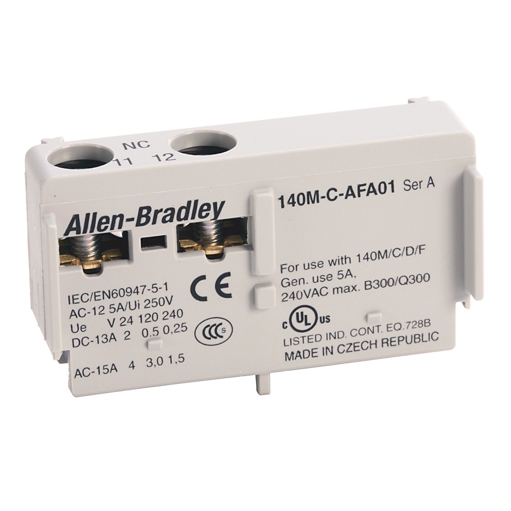 Allen-Bradley Internal Auxiliary Contact - 1 NC 140M-C-AFA01 140M-C-AFA01