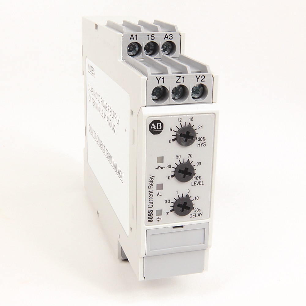Allen-Bradley MachineAlert 809S 1-Phase Current Relay 809S-C1-10A-48 809S-C1-10A-48
