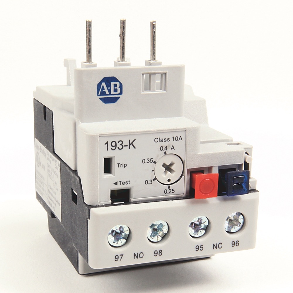 Allen-Bradley 0.25-.40 A IEC Bimetallic Overload Relay 193-KA40 193-KA40