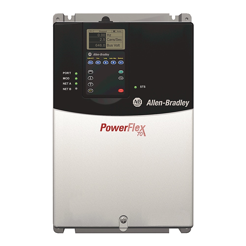 Allen-Bradley PowerFlex 70 AC Drive 27 A at 25 Hp 20A 20AE027A3AYYNNC0 20AE027A3AYYNNC0