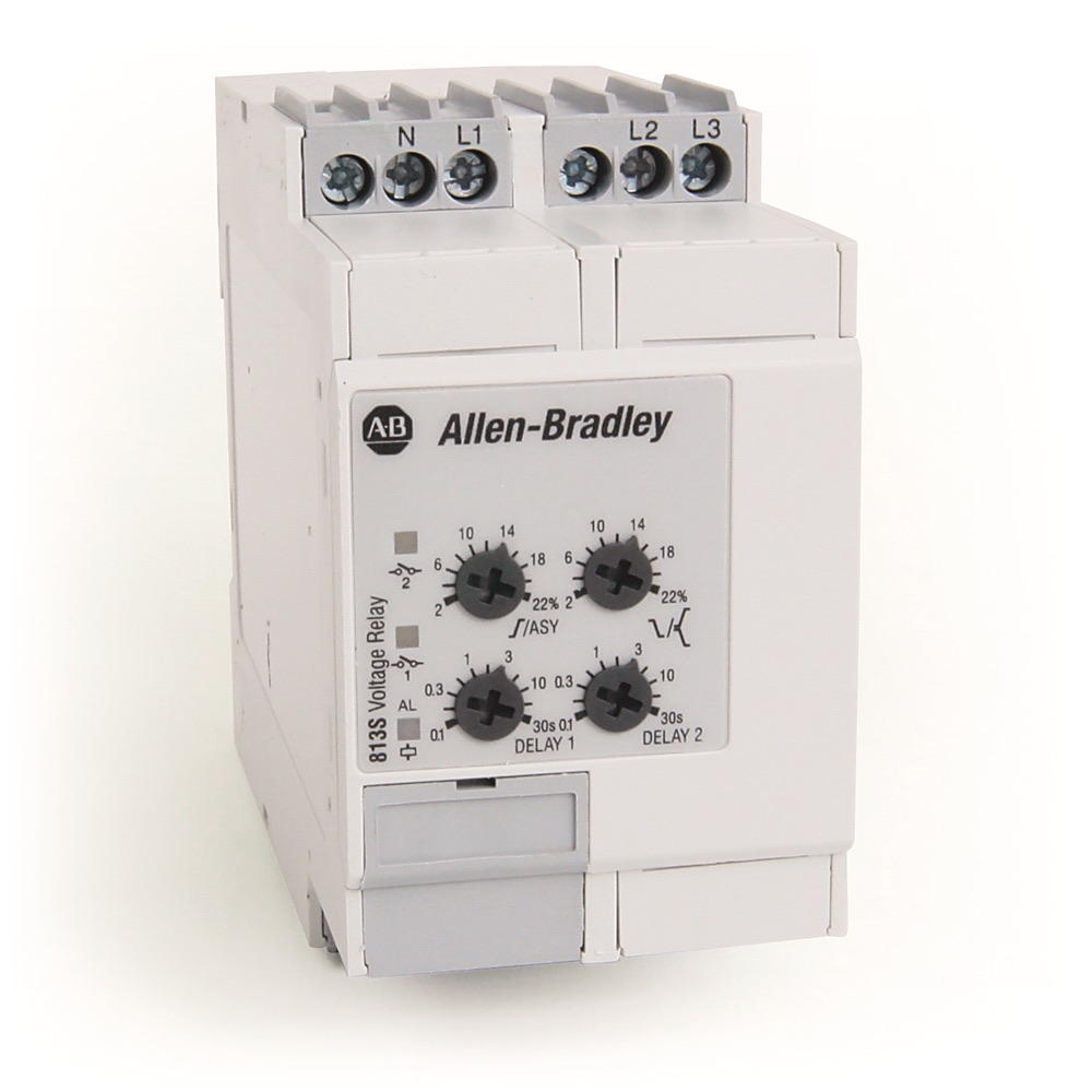 Allen-Bradley MachineAlert 813S 3-Phase Voltage Relay 813S-V3-480V 813S-V3-480V