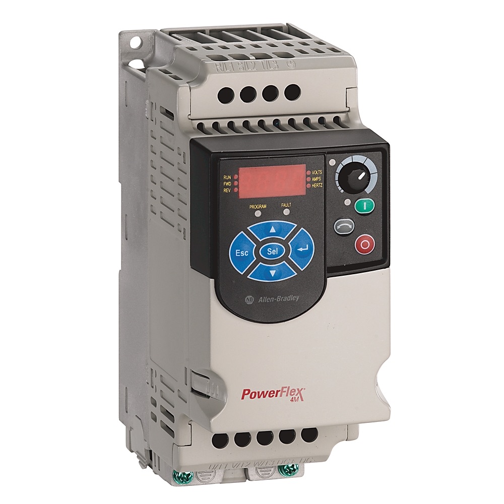 Allen-Bradley PowerFlex 4M- 1.5 kW (2 HP) AC Drive 22F-D4P2N103 22F-D4P2N103