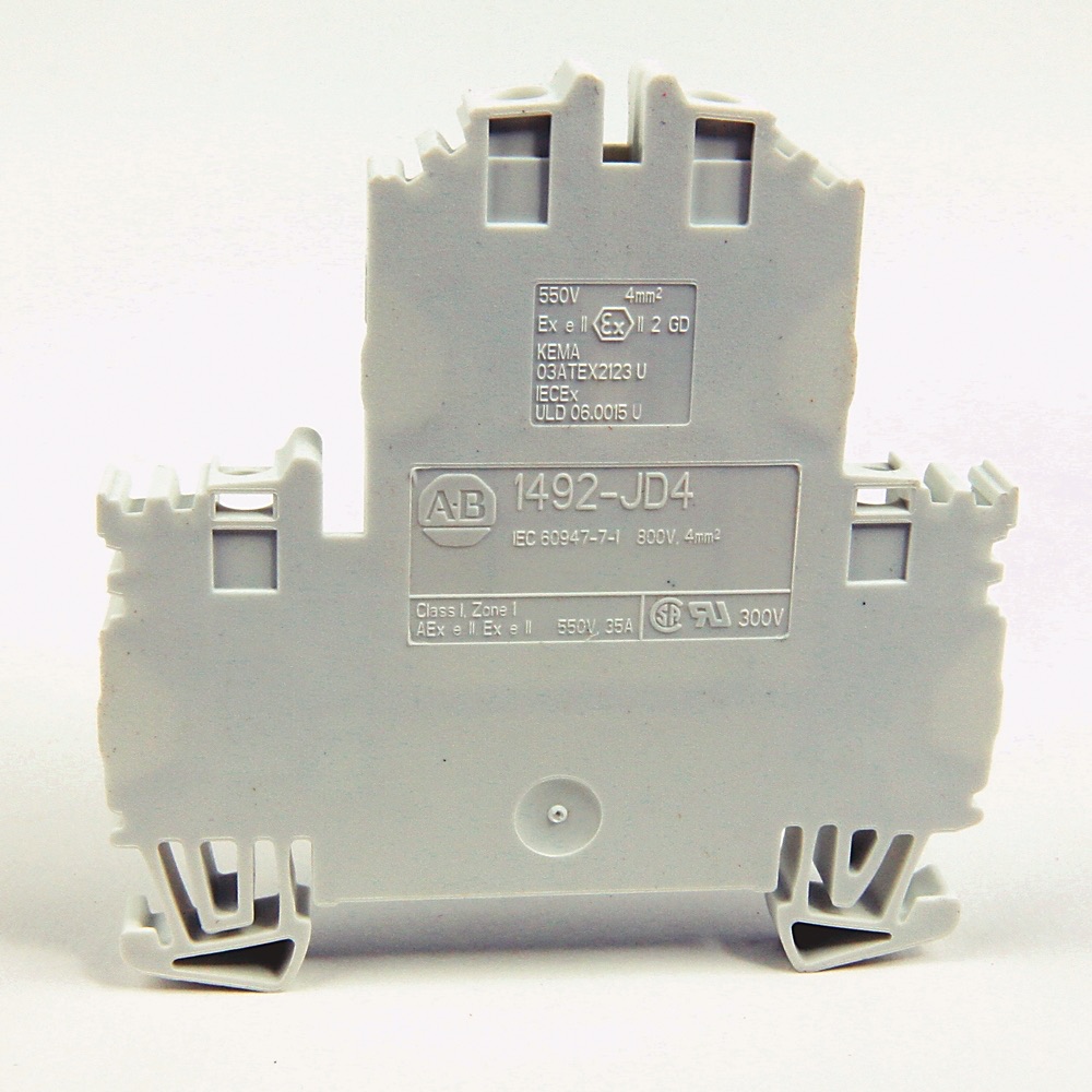 Allen-Bradley 4 square mm Double Level Terminal Block 1492-JD4C 1492-JD4C