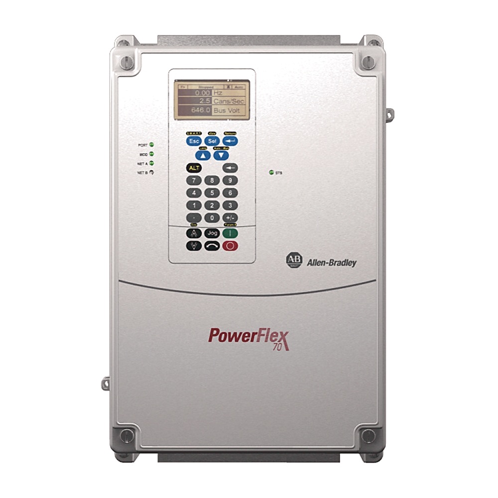 Allen-Bradley PowerFlex 70 AC Drive 34 A at 25 Hp 20A 20AD034C3AYYANG0 20AD034C3AYYANG0