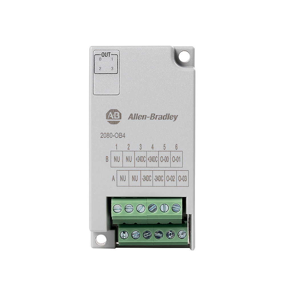 Allen-Bradley Micro800 4 Point Source Output 2080-OB4 2080-OB4