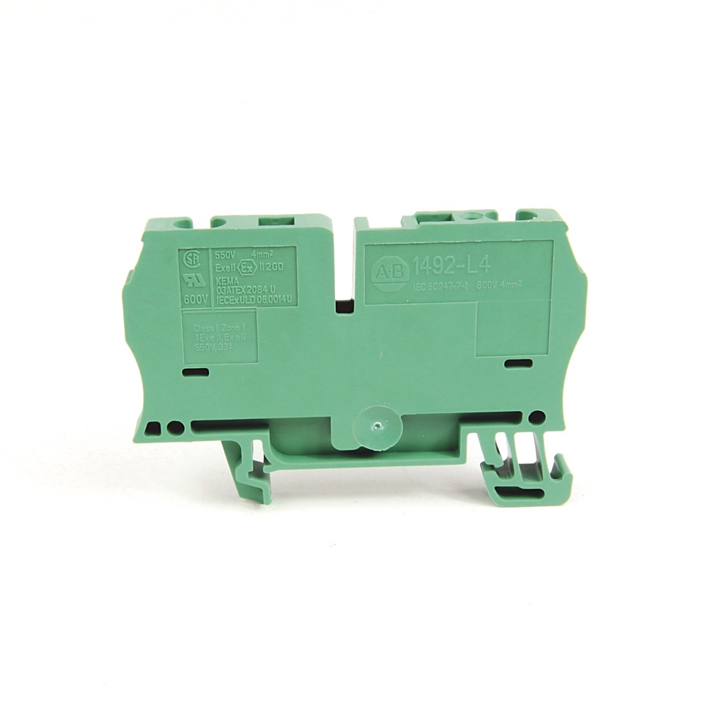 Allen-Bradley IEC Term Blck 6.1x62x35.7mm Spr Clp 1492-L4 1492-L4