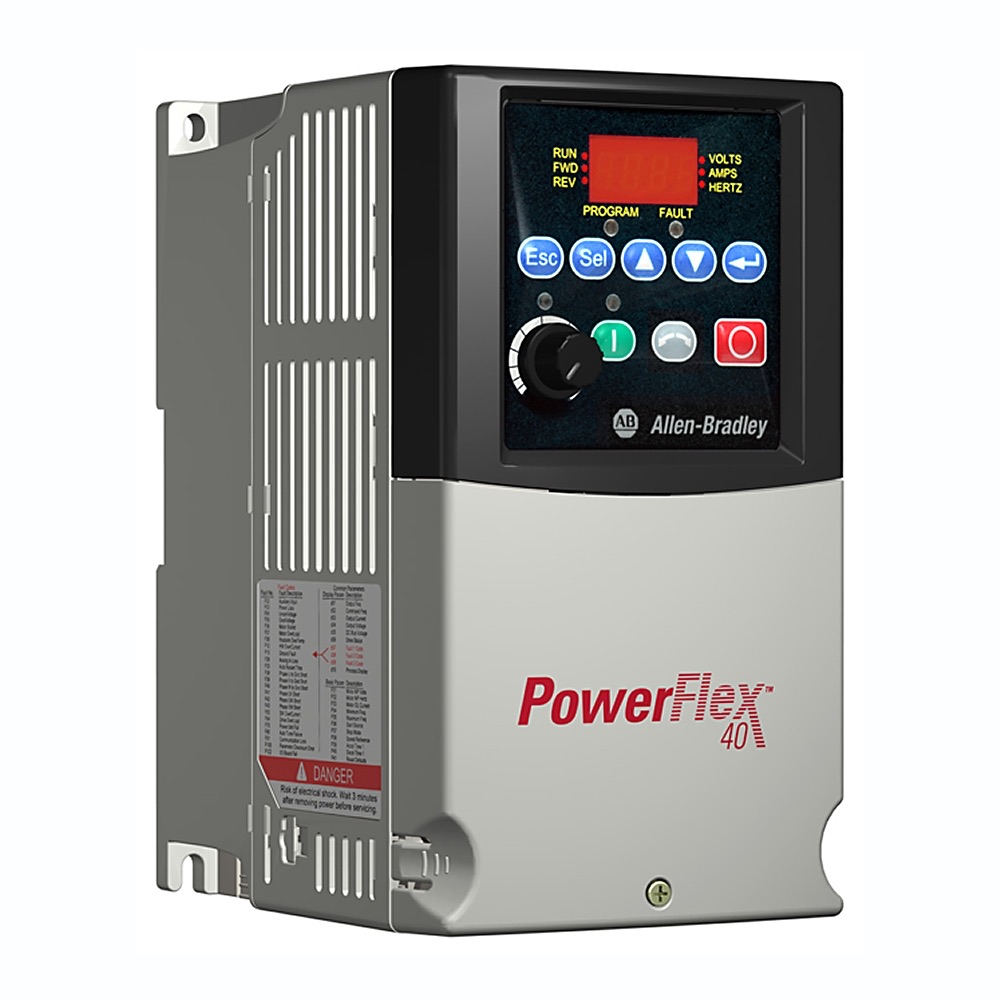 Allen-Bradley PowerFlex 40- 4 kW (5 HP) AC Drive 22B-D010N104 22B-D010N104