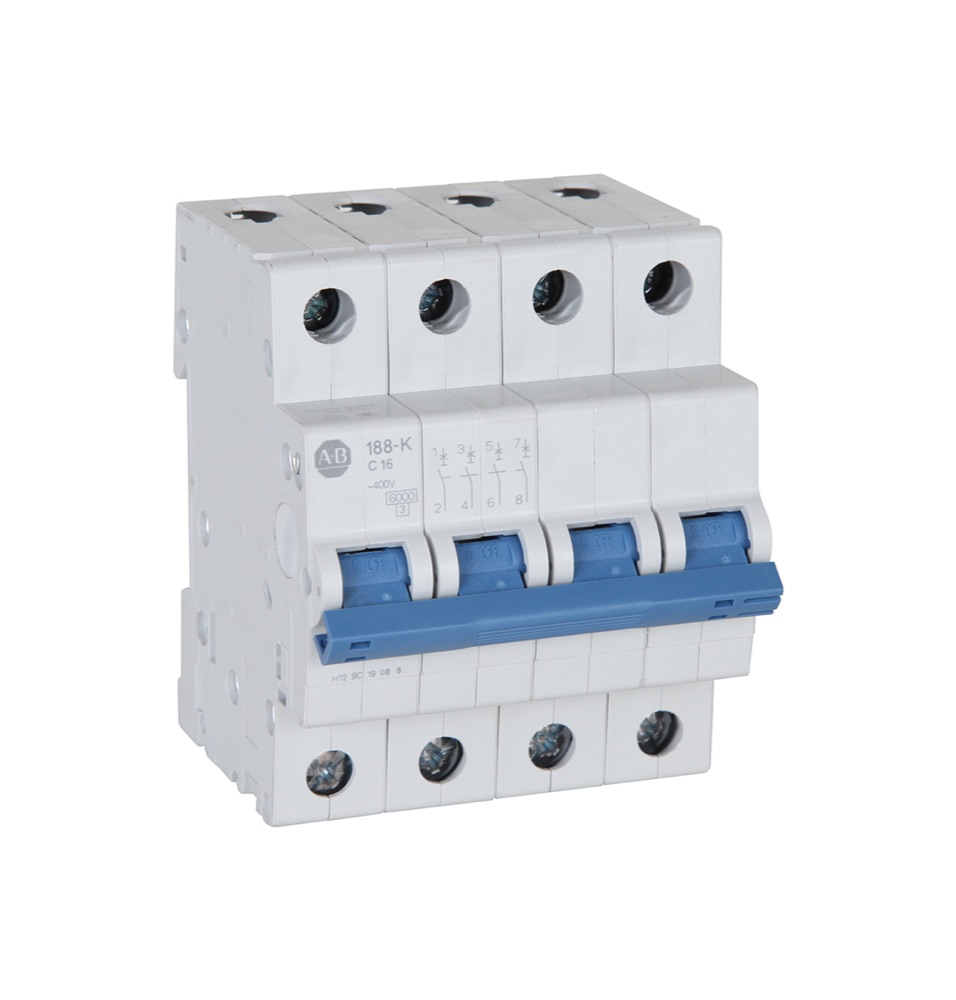 Allen-Bradley Miniature Circuit Breaker 8 A 188-K4D080 188-K4D080