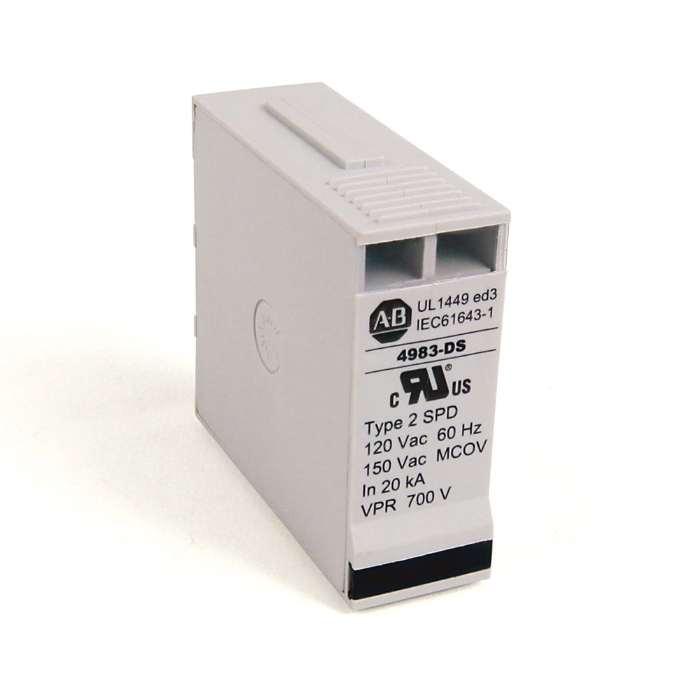 Allen-Bradley DIN RAIL SURGE PROTECTIVE DEVICE 4983-DS120-802 4983-DS120-802