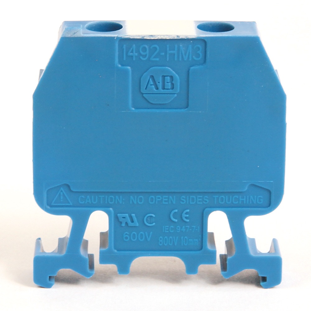 Allen-Bradley TERM BLCK Multi-Rail MTD 1P 30A BLU 1492-HM3B 1492-HM3B