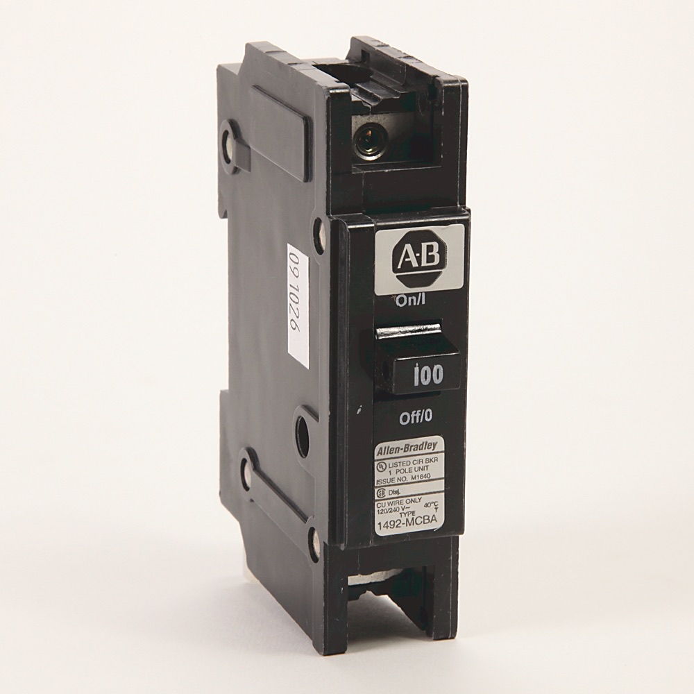 Allen-Bradley 100 A UL489 Miniature Circuit Breaker 1492-MCBA1A0 1492-MCBA1A0