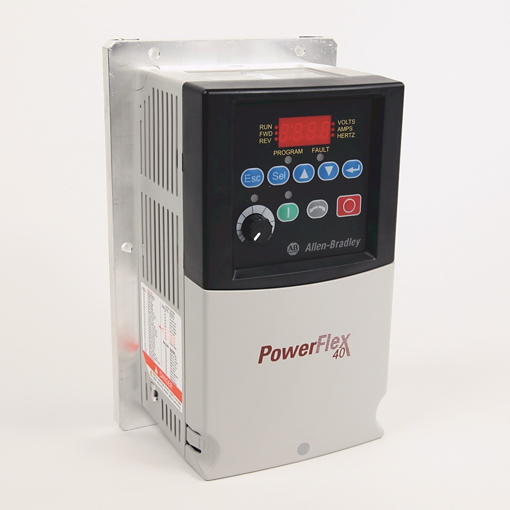 Allen-Bradley PowerFlex 40 2.2 kW (3 Hp) AC Drive 22B-E4P2H204 22B-E4P2H204