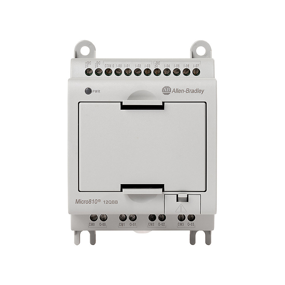 Allen-Bradley Micro810 12 I/O Smart Relay Controller 2080-LC10-12QBB 2080-LC10-12QBB