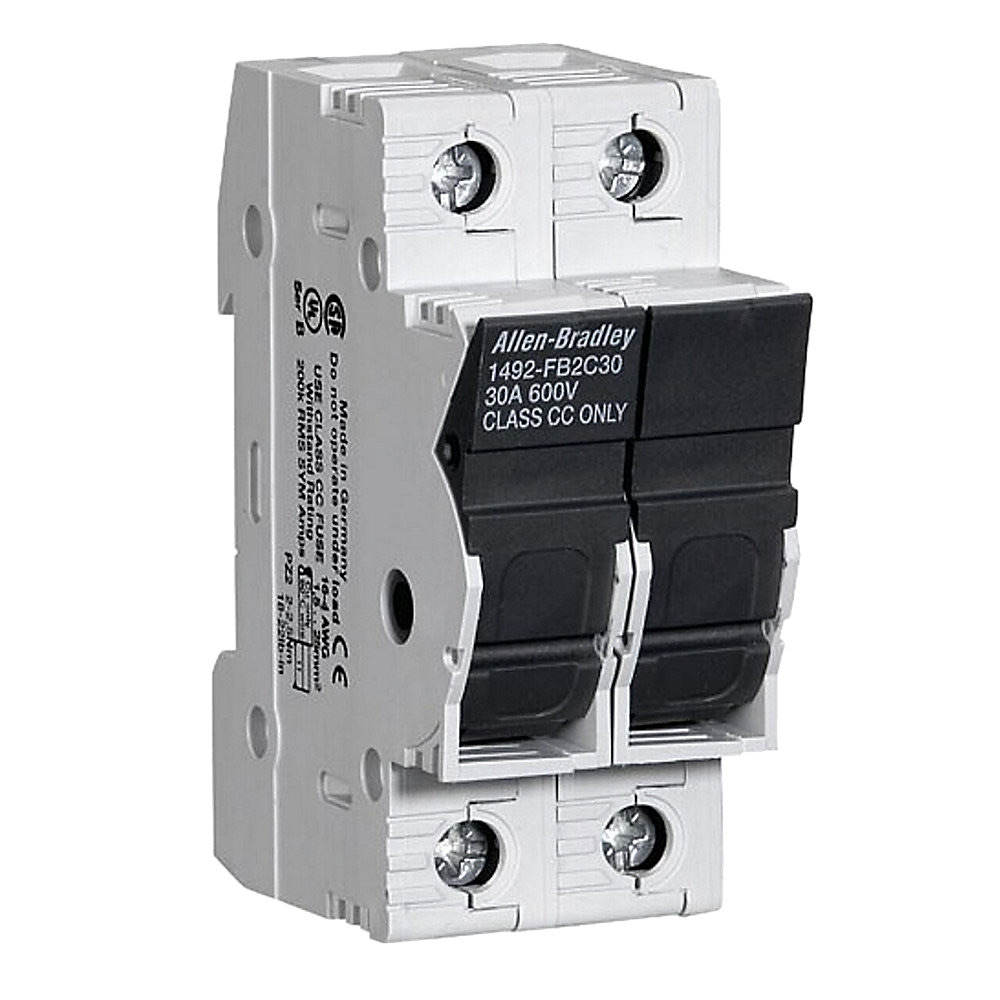 Allen-Bradley 2 Pole Fuse Holder 1492-FB2C30 1492-FB2C30
