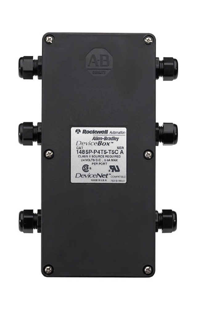 Allen-Bradley DeviceNet Connection Device 1485P-P2T5-T5 1485P-P2T5-T5