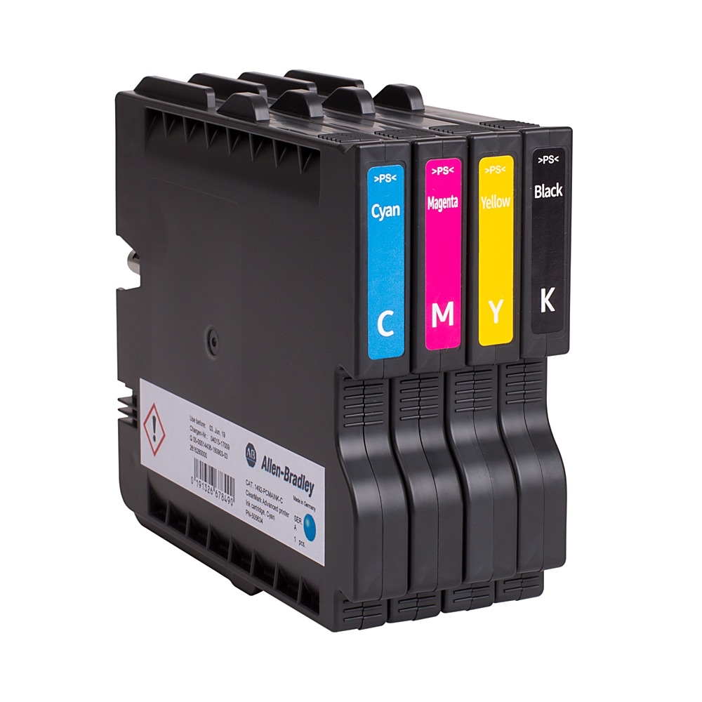 Allen-Bradley ClearMark Advanced Printer Ink, Cyan 1492-PCMAINK-C 1492-PCMAINK-C