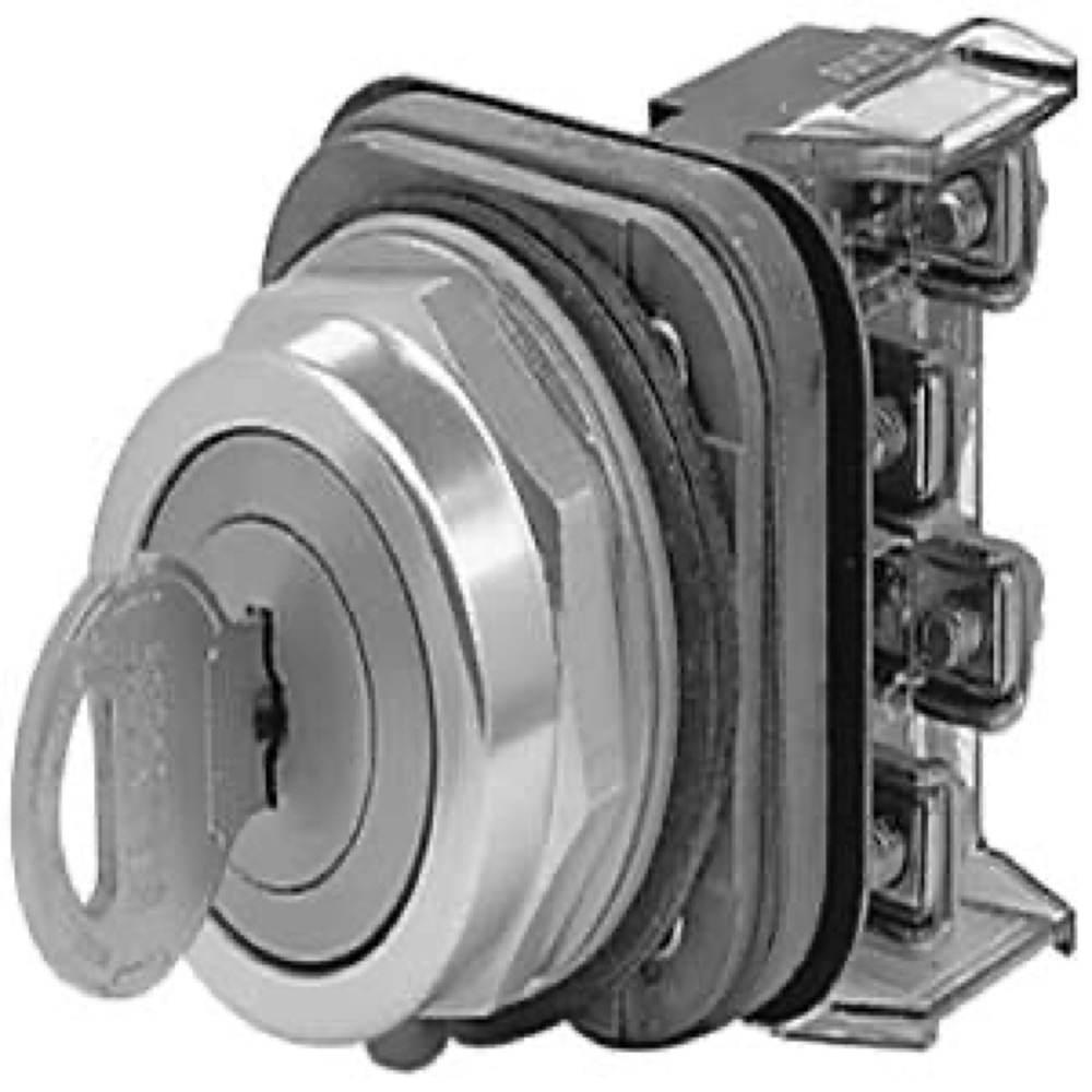 Allen-Bradley 30 mm Cyl Lock Push-Button 800T PB 800T-E2434D2 800T-E2434D2
